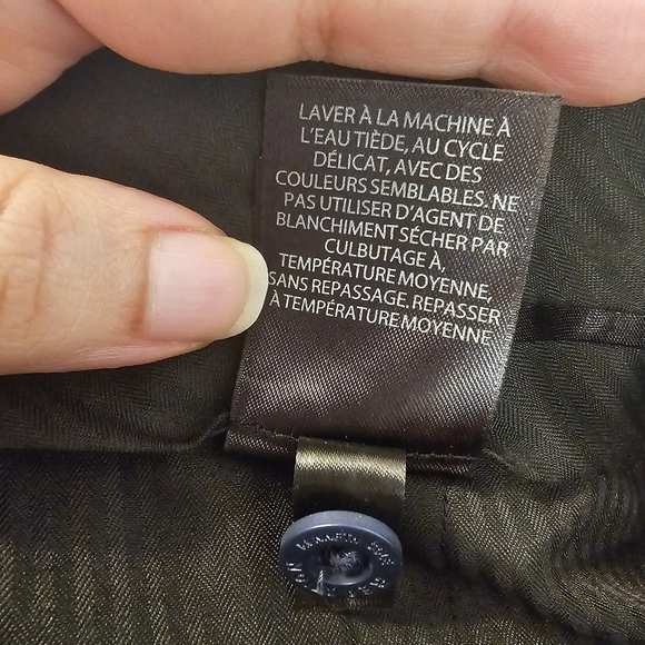 Blue Kenneth Cole Reaction Men's Grid Dress Pants - Picture 9 of 11